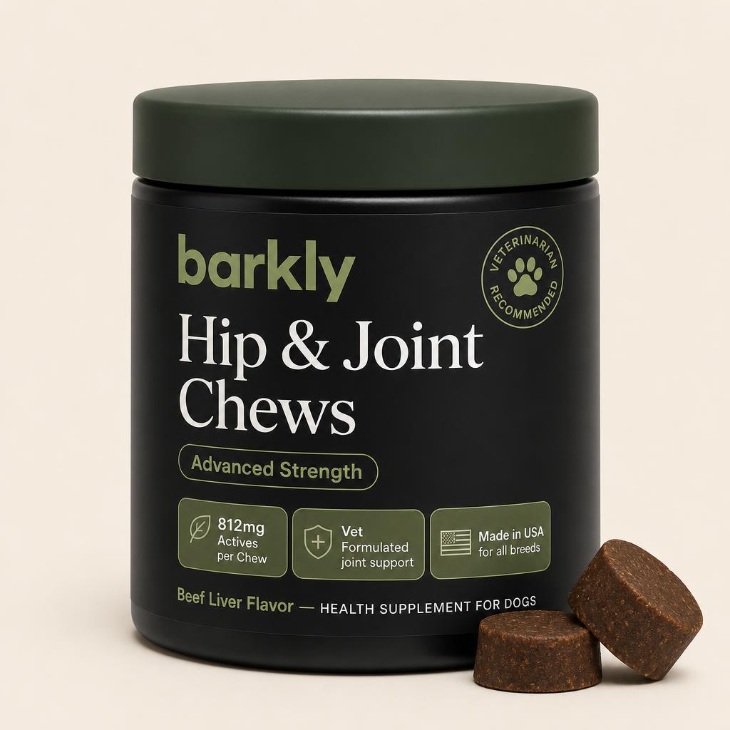 Barkly Hip & Joint Chews jar